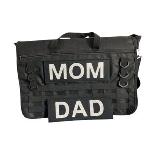 Share DAD/MOM Tatical Diaper Bag -ThinkGeek- Black